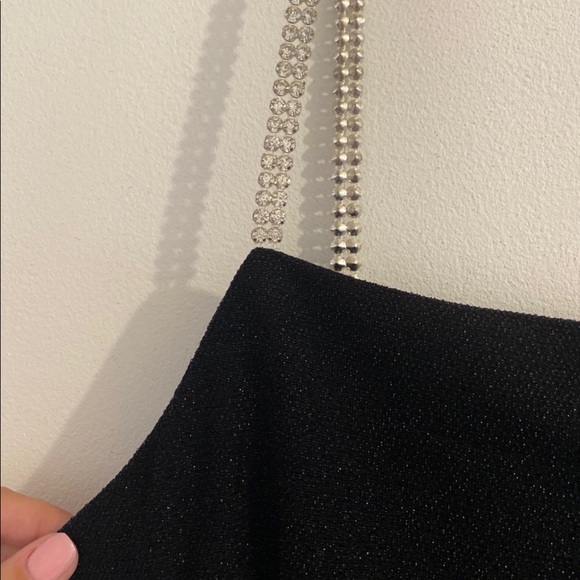Forever 21 Black Diamond Strap Dress - Picture 3 of 4